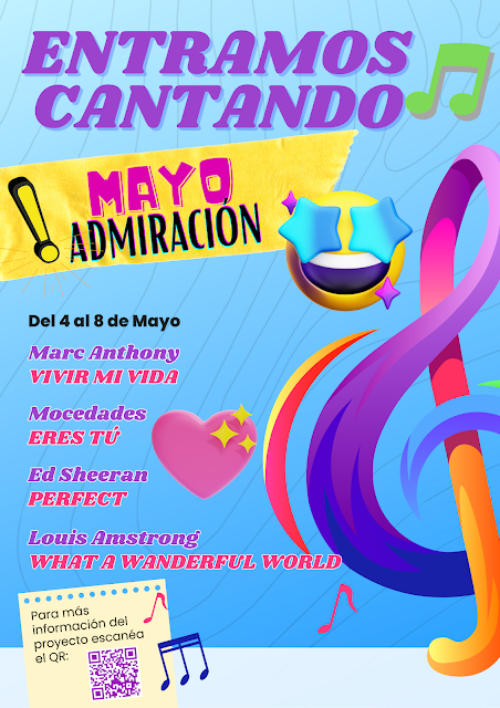 Entramos cantando en mayo